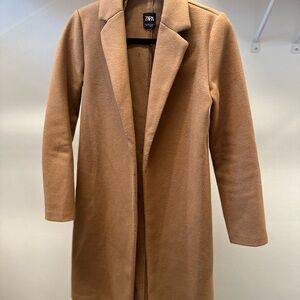 Zara Tan Long Coat
